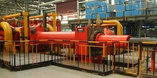 Prensa de extrusión de acero