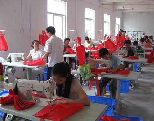 Borse della spesa in tessuto non tessuto PP, buste per abiti da Qingdao