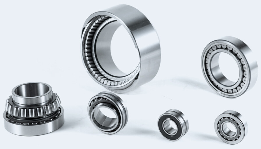 Industry applications of deep groove ball bearings, self-aligning ball bearings and cylindrical roller bearings