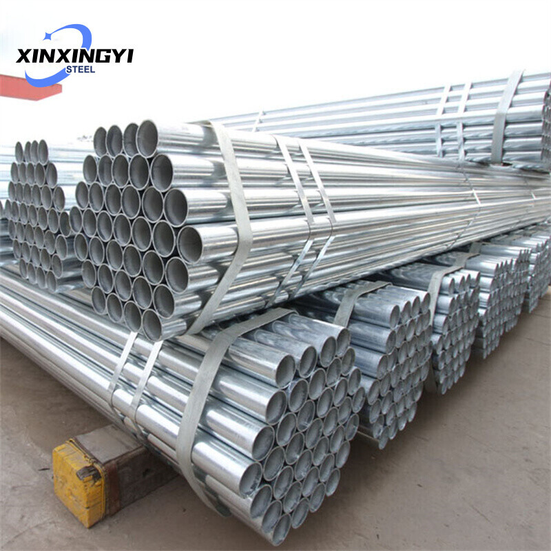  ST37-2 Galvanized Steel Round Pipe