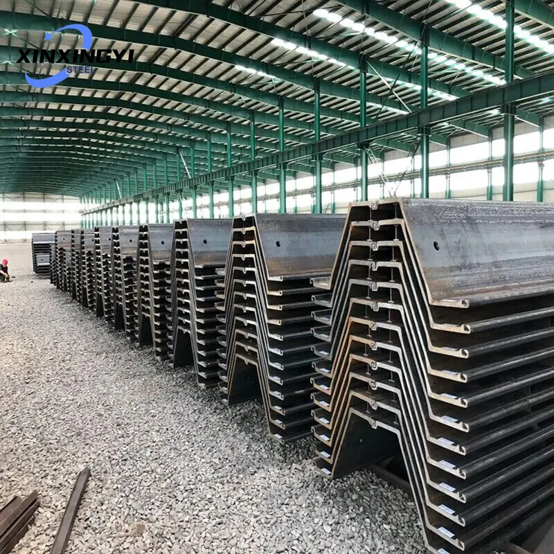 SM 400A SS490B U-Shaped Steel Sheet Pile