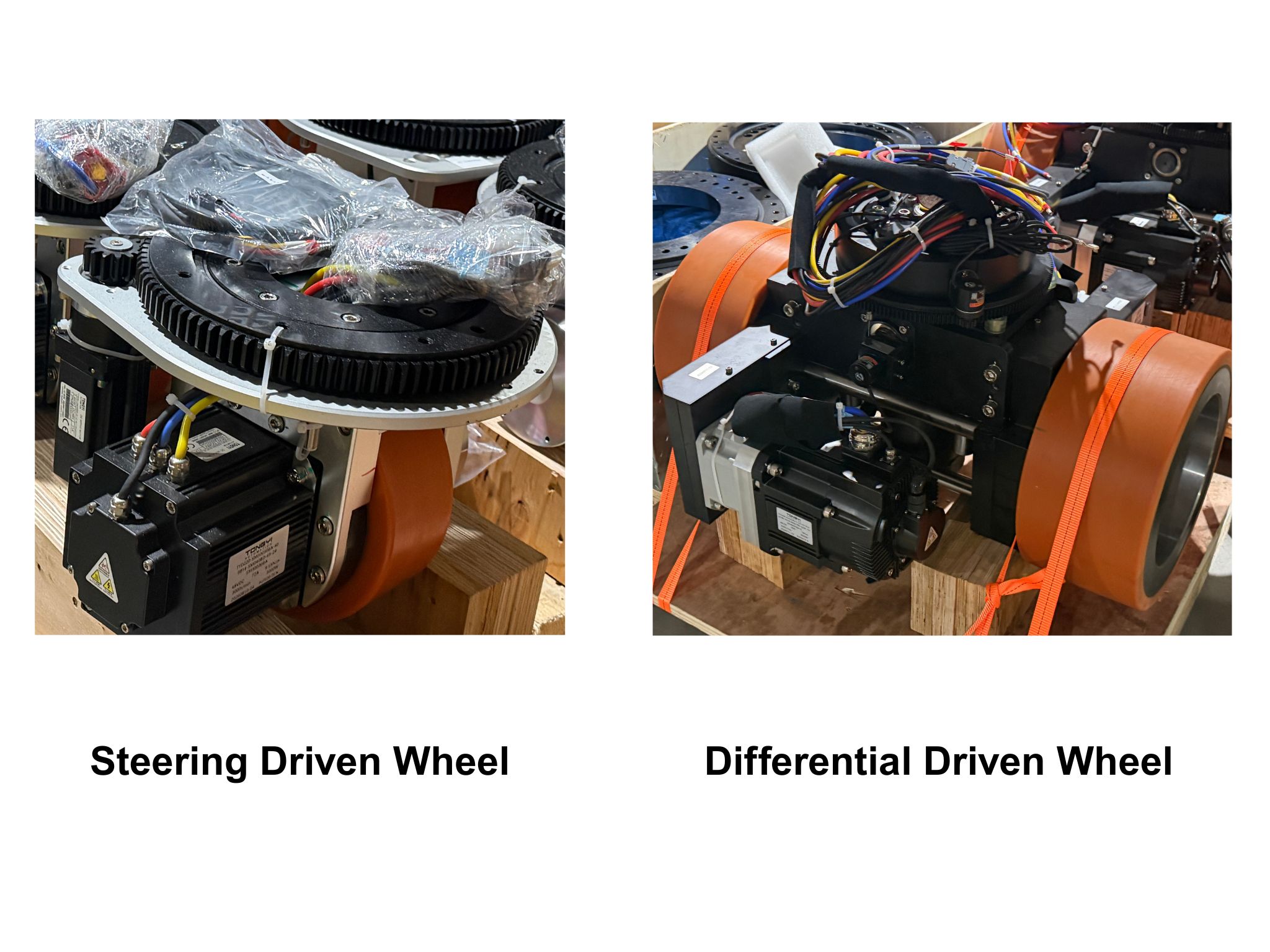 Selección del sistema de accionamiento para AGV: ¿Cómo elegir entre accionamiento diferencial, accionamiento con dirección y motores de cubo Mecanum? Selección del sistema de accionamiento para AGV: ¿Cómo elegir entre accionamiento diferencial, accionamiento con dirección y motores de cubo Mecanum?