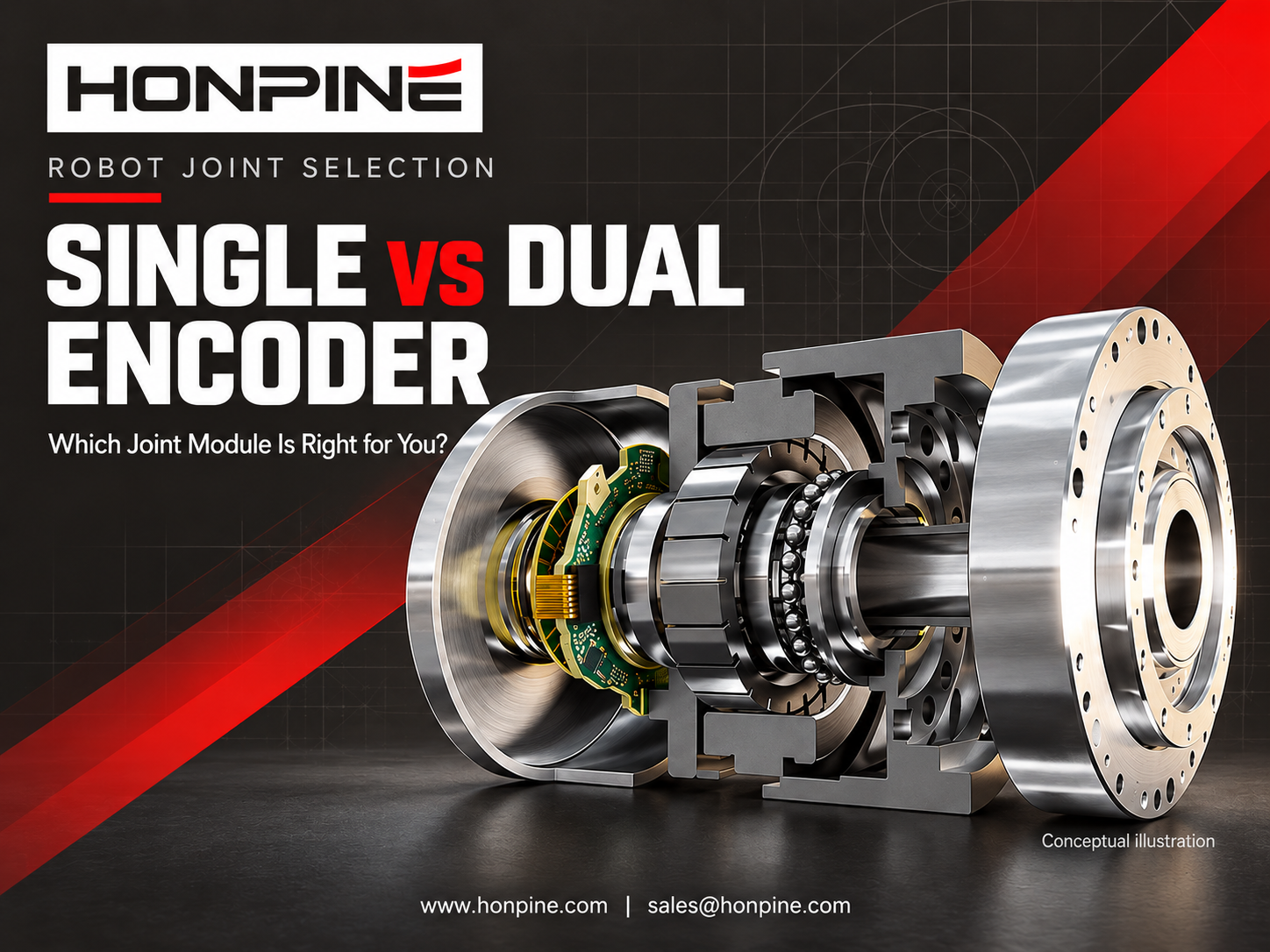 ¿Cuál es la diferencia entre los módulos de articulación robótica con encoder simple y doble?