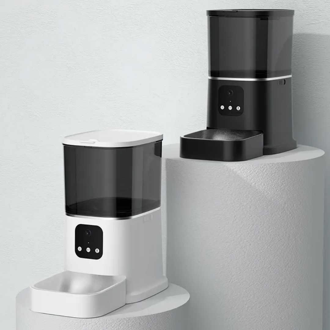 6L SUS304 bowl Commercial Pet Smart Feeder With 2MP 1080P Camera WiFi Tuya APP Remote Control GFC12 Series