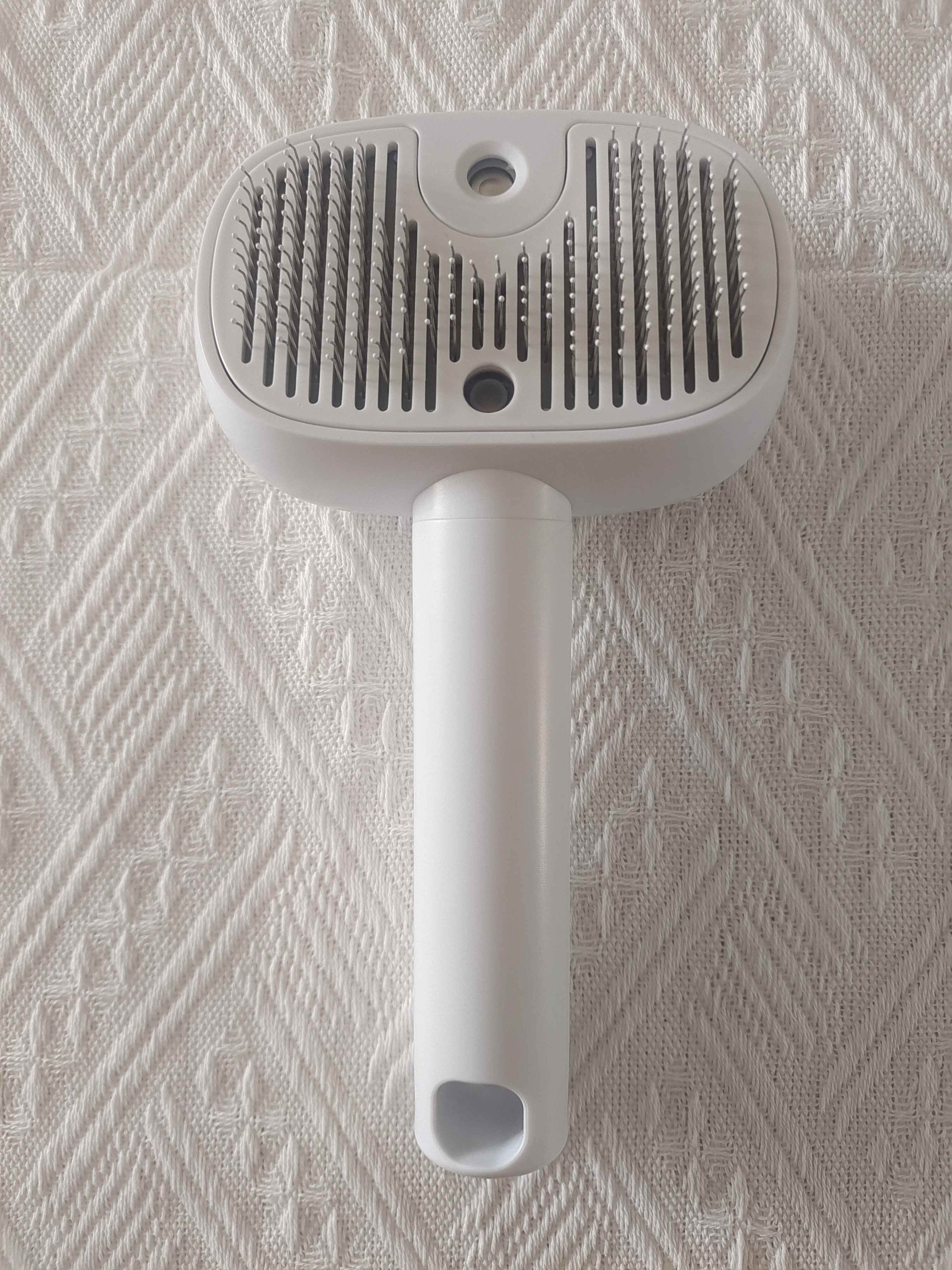 3in1 Smart UV Disinfection & 40ml Spray Pet Grooming Comb Floating Hair Brush with detachable handle storage GBC60