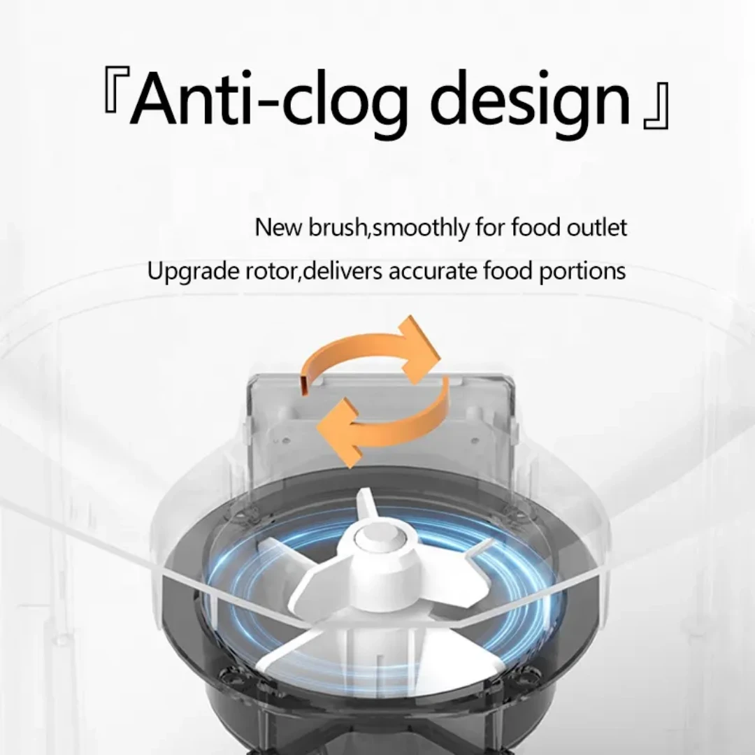3L Pet Smart Dry Food Dispenser for Dog Cat self-feeding wifi Tuya app remote operation GFD22 Series