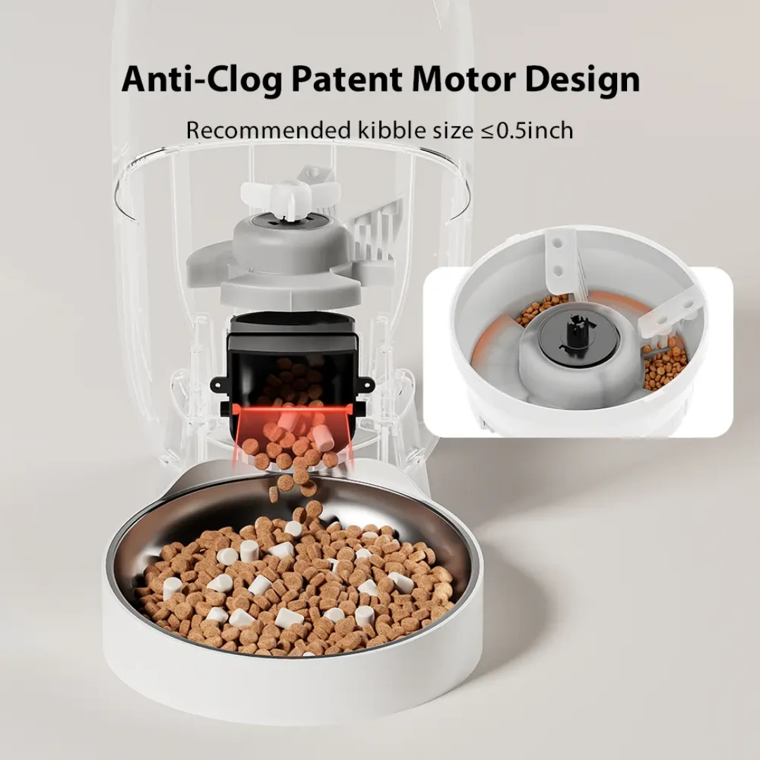 3L Dual Power Pet Smart Feeder Tuya App Dry Food Dispenser with WiFi Camera remote visible GFD20 Series