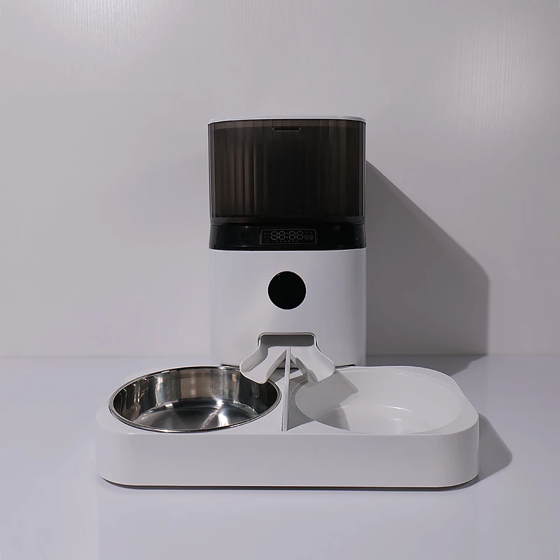 5L Pet Smart Feeder with Dual-Bowl SUS304 1080P Camera With Two Way Voice Interaction GFD26 Series