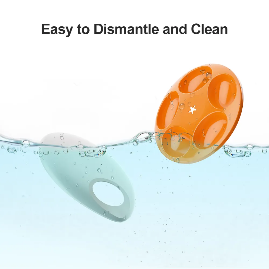 Travel Use 5-Meal Pet Wet Food Dispenser Battery Power Dry Food Outside Pet Self-Feeder GFD23 Series