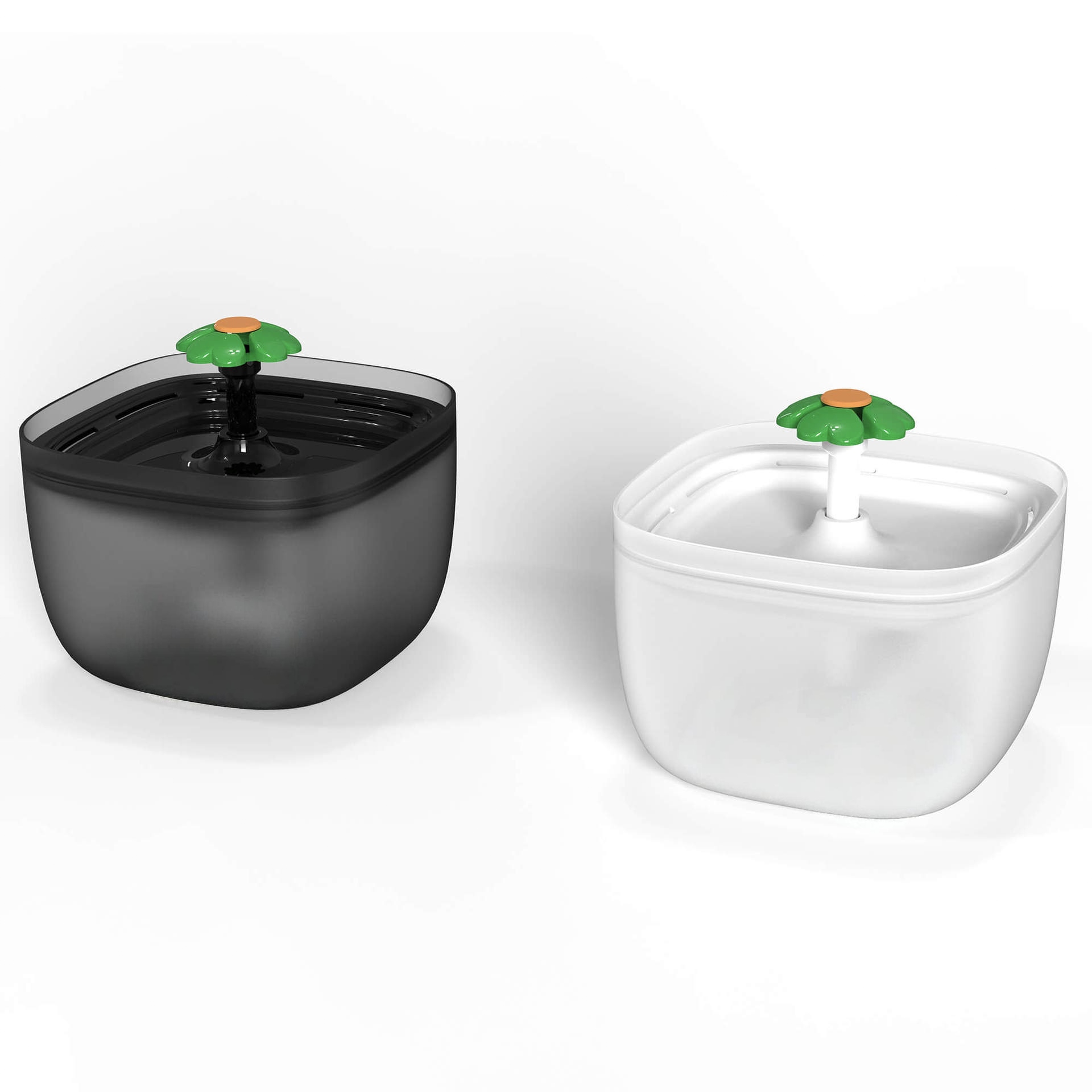 2L Pet Smart Fountain OEM 35dB Silent Hydration Solution for Pet Retailers & Wholesalers GWQ30