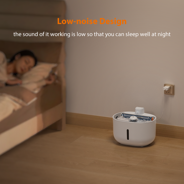 3L Smart Pet Water Dispenser with APP Control & Motion Sensor GWD35/35W | OEM/ODM for Pet Retailers & Veterinary Clinics