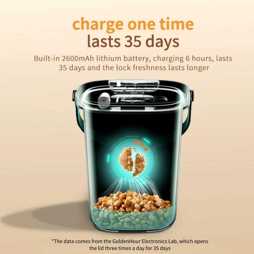 13L+ Smart Vacuum-Sealed Pet Food Storage Container GCC20