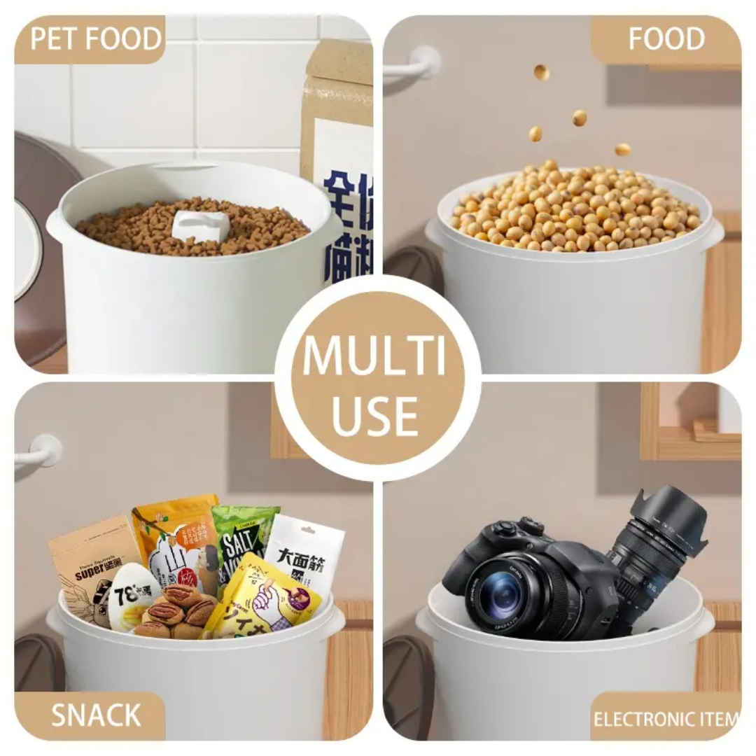 G13L Smart Vacuum-Sealed Pet Food Storage Container (Button & App Control Models) CD30/30B