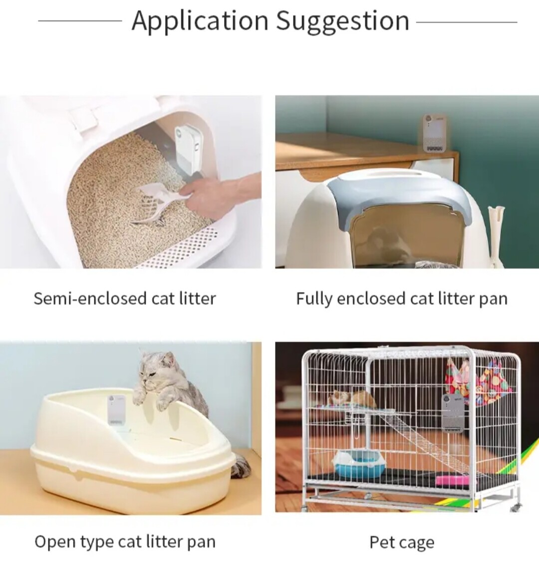 O3 Pet Deodorization Smart Portable Pet Odor Eliminator & Air Purifier GPC60