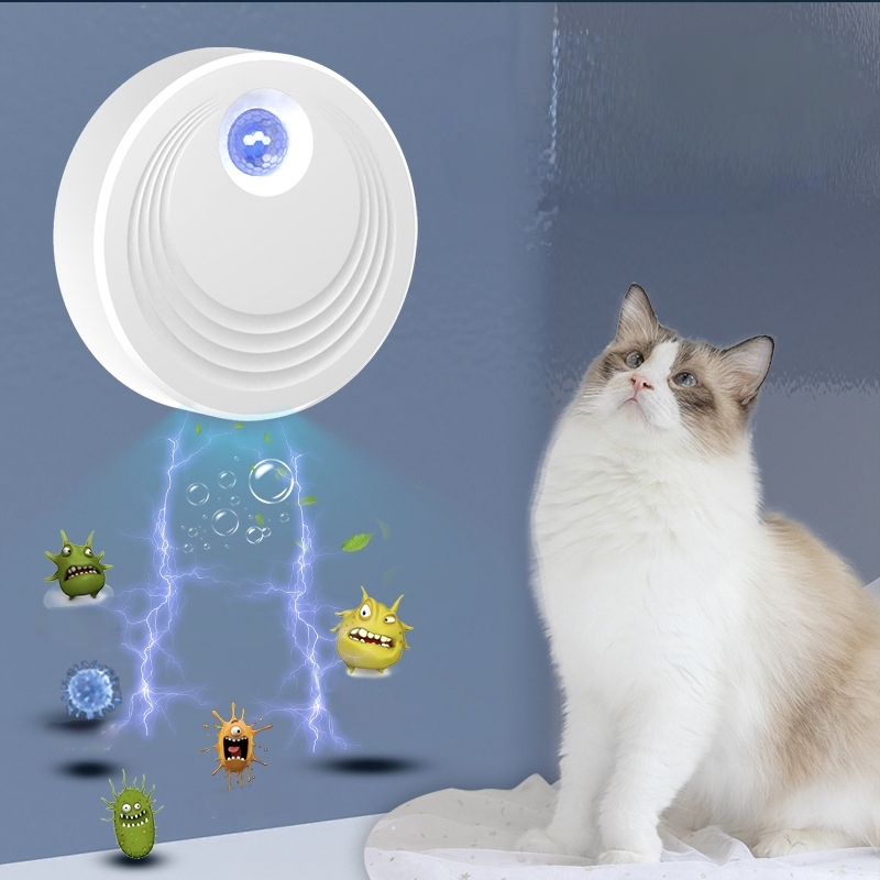 Dual-Battery Smart Pet Odor Eliminator (2600mAh & 5200mAh Models) Air Purifier for Pet Toilet GPC61/ 61P