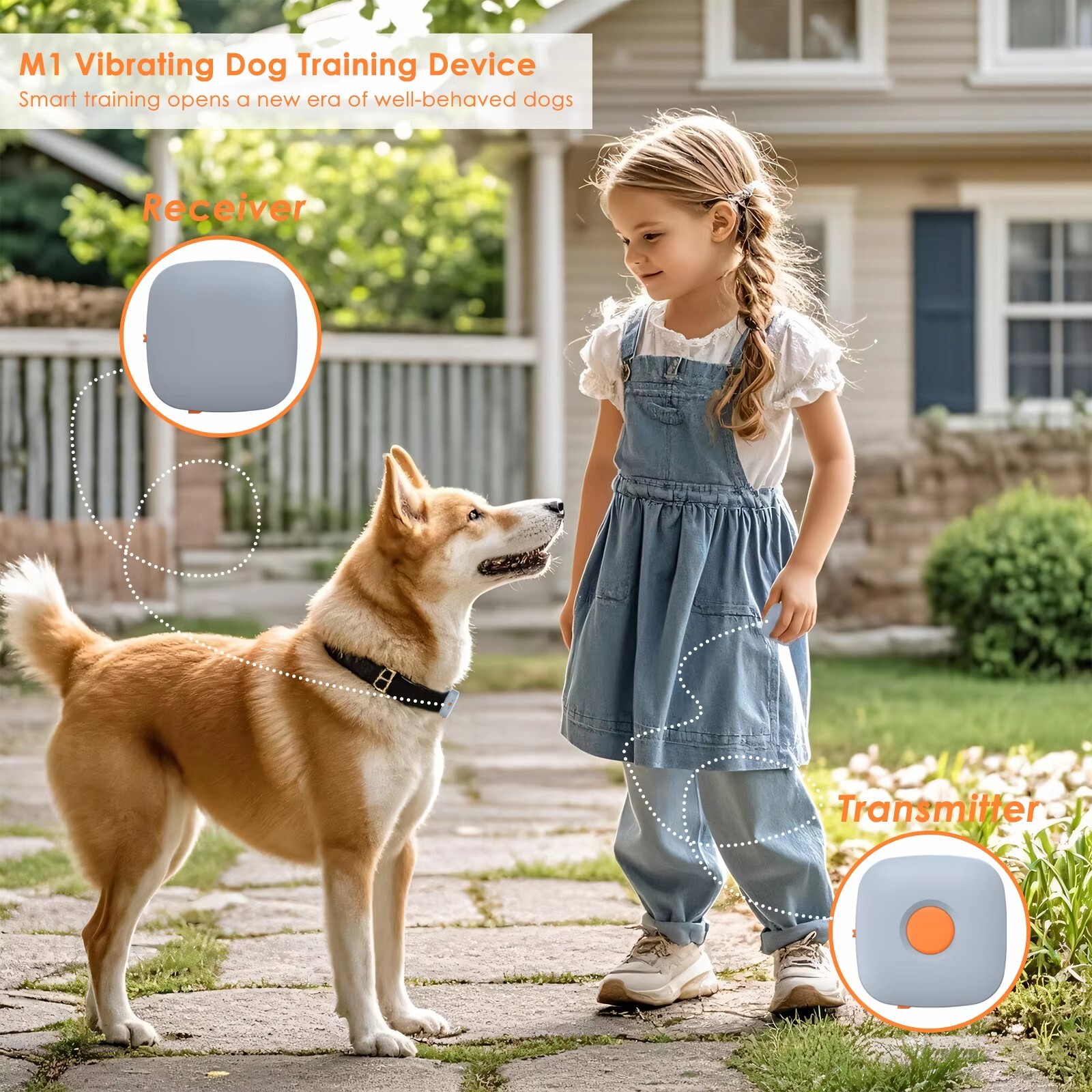 Compact Vibration Dog Training Assistive Device GTB10