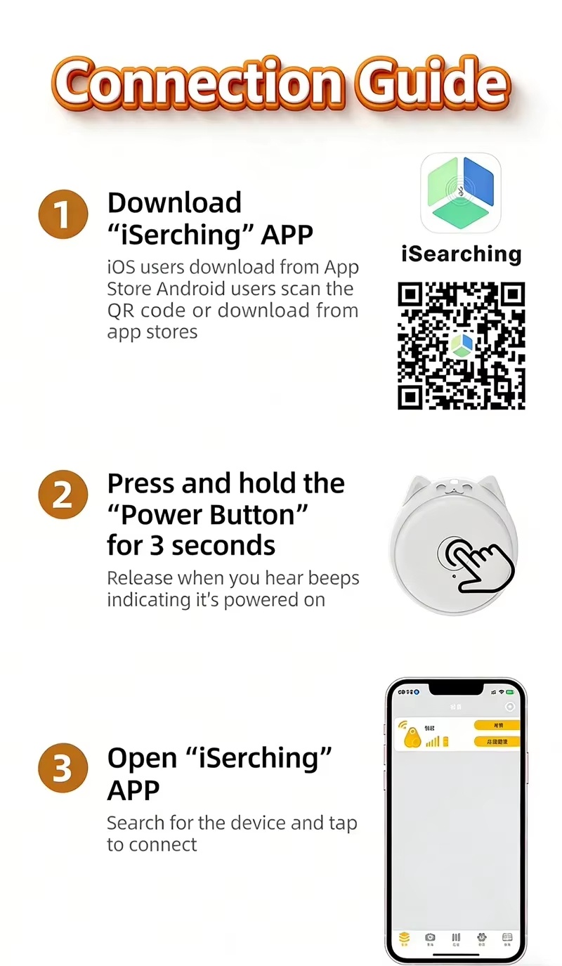 Wholesale OEM Mini Fashion Anti-Lost Item Bluetooth Pet GPS Tracker with Locator Alarm Remote Features for Vehicle and Bag Tracking