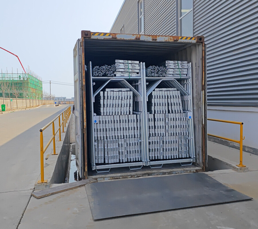 Tianjin Great Scaffolding Successfully Completes 48-Container Shipment to Romania On Schedule