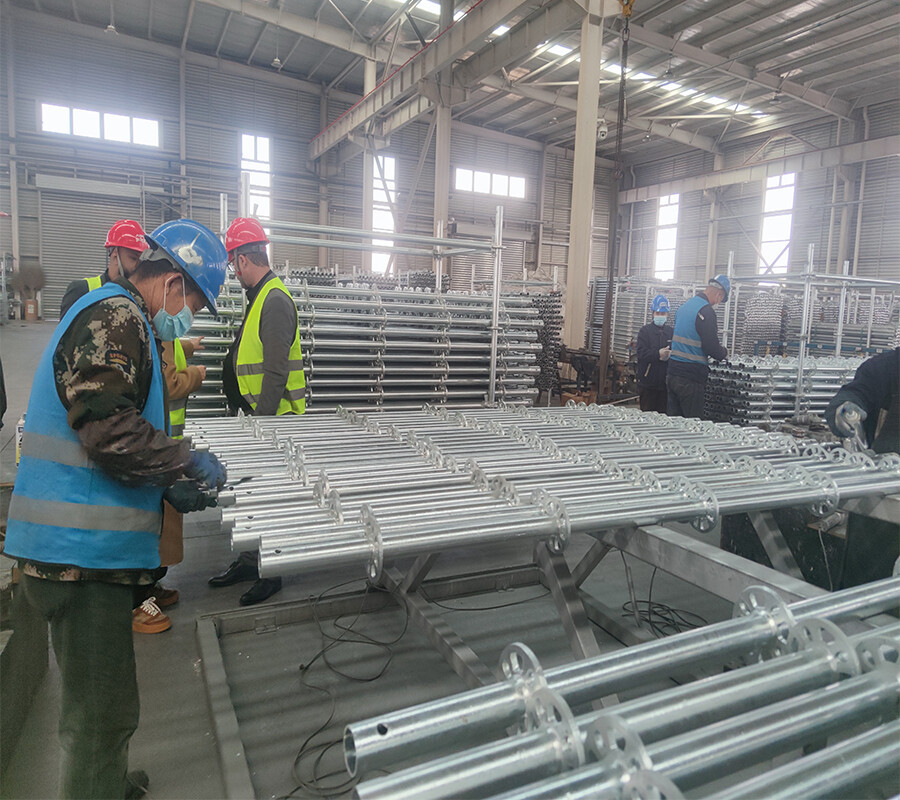 Tianjin Great Scaffolding Hosts Qatari Delegation for Factory Inspection and Strategic Partnership Discussions