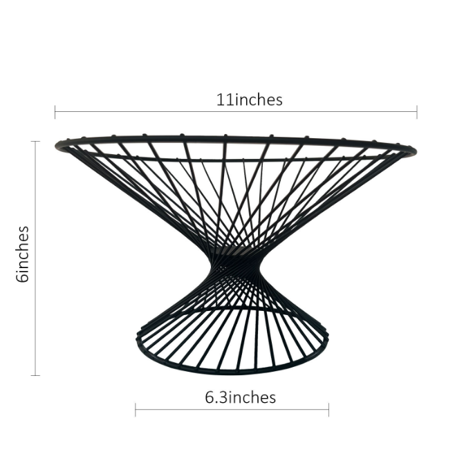 Exquisite Light Luxury Fruit Plate Living Room Creative Simple Home Coffee Table Dried Fruit Candy Snack Storage Basket New Fruit Basket