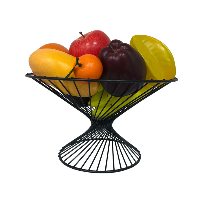 Exquisite Light Luxury Fruit Plate Living Room Creative Simple Home Coffee Table Dried Fruit Candy Snack Storage Basket New Fruit Basket
