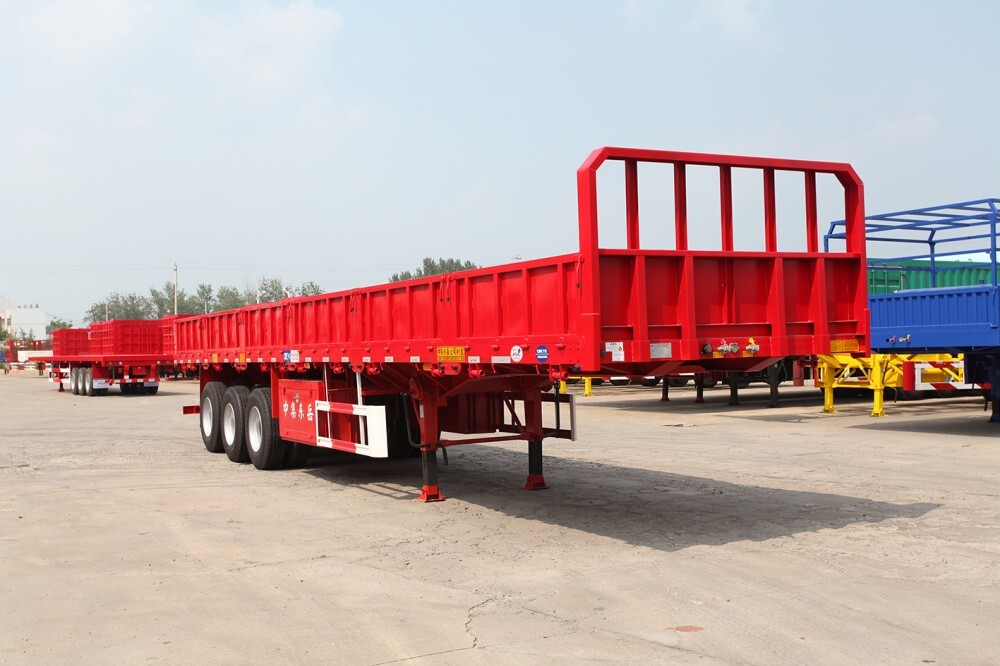 Long Trailer side wall/4 axles side wall Trailer/sidewall Trailer manufacturer
