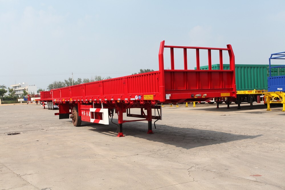 Long Trailer side wall/4 axles side wall Trailer/sidewall Trailer manufacturer