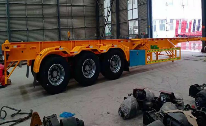 40 feet skeleton Trailer 3 axle/2 axle skeleton semi Trailer/40ft skeleton Trailer manufacturer