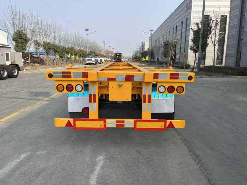 Pesant seulement 5,3 tonnes ! Un aperçu détaillé de la remorque squelette à conteneur de 40 pieds de Hezhong. Pesant seulement 5,3 tonnes ! Un aperçu détaillé de la remorque squelette à conteneur de 40 pieds de Hezhong.