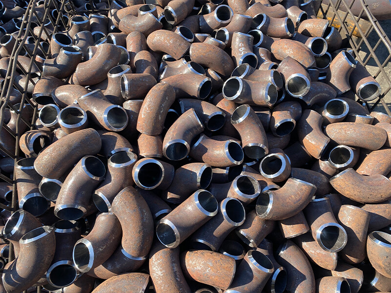 تركيب كوع اللحام التناكبي Q235B 45 درجة DN50