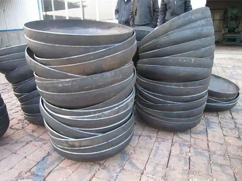 غطاء طرفي ملحوم من الفولاذ الكربوني الملحوم SCH40 A234 WPB DN80