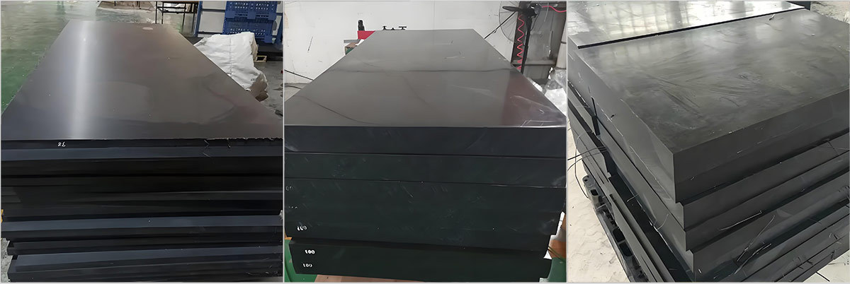 Flame retardant UHMWPE board.