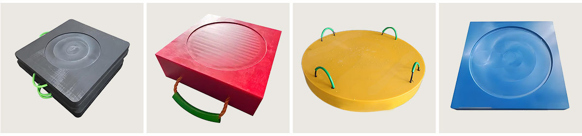 Crane outrigger pads