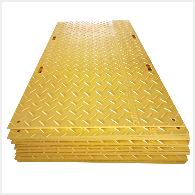 Temporary road paving slabs