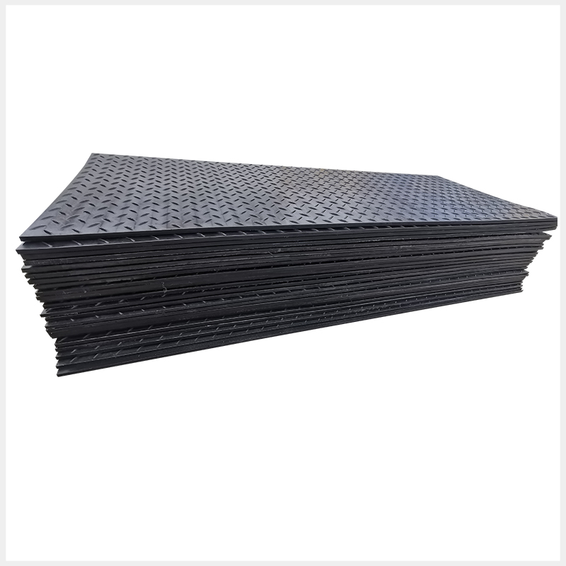 Temporary road paving slabs