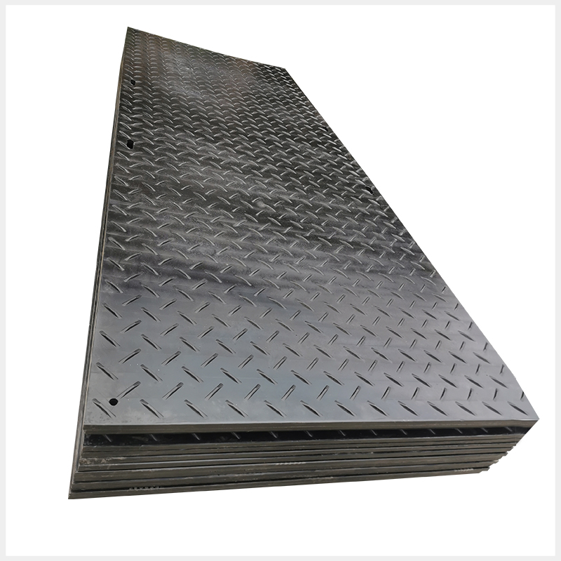 Temporary road paving slabs
