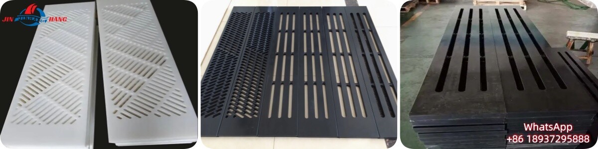 Polyethylene vacuum box panels