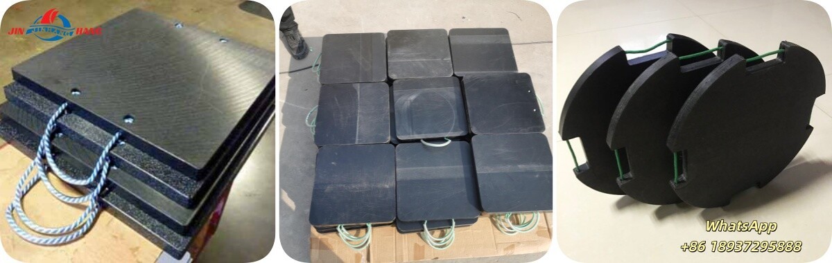 Polyethylene outrigger pads