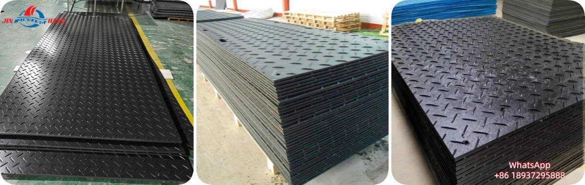 Polyethylene road mats