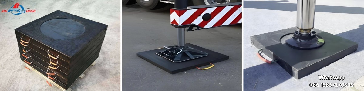 Ultra-high molecular weight polyethylene support leg pad