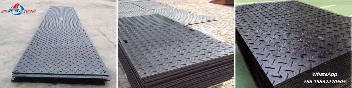 Polyethylene paving slabs