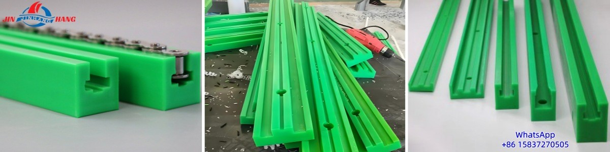 Polyethylene chain guide