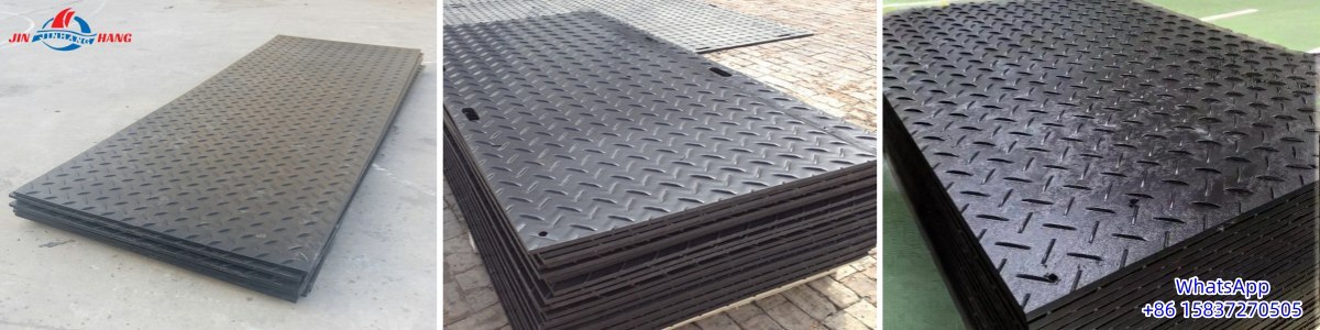 Polyethylene paving slabs