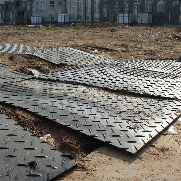 Polyethylene roadbed panels: an efficient access solution for well sites and mining areas