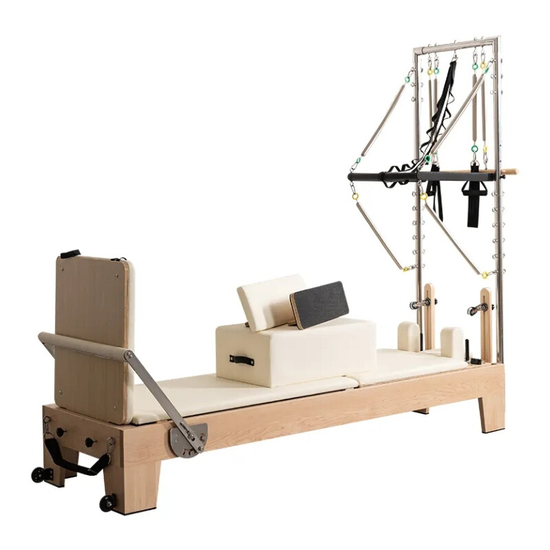 Maple Pilates Reformer with Tower