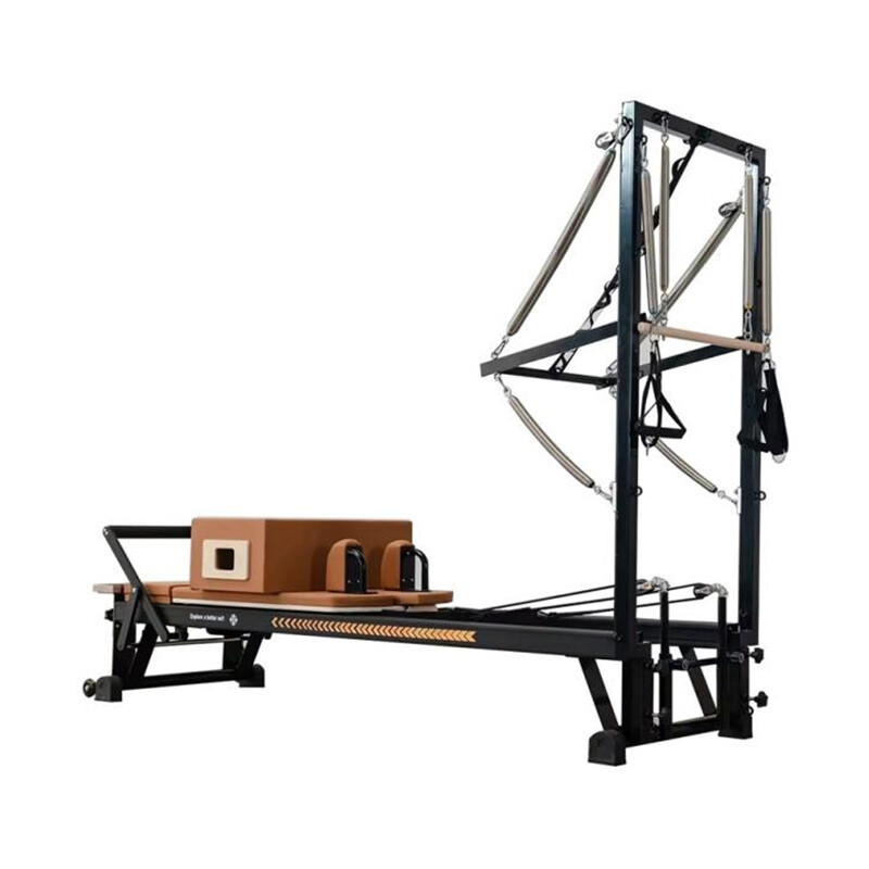 MLQ-Pilates Aluminum Alloy reformer with tower MLQ-Pilates Aluminum Alloy reformer with tower