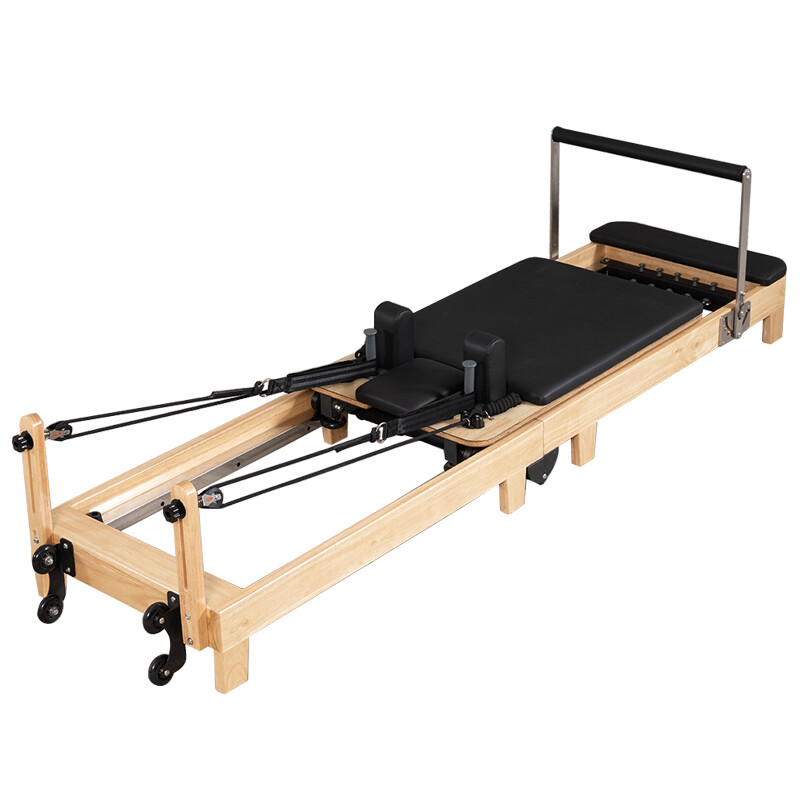 Oak Folding Pilates Reformer