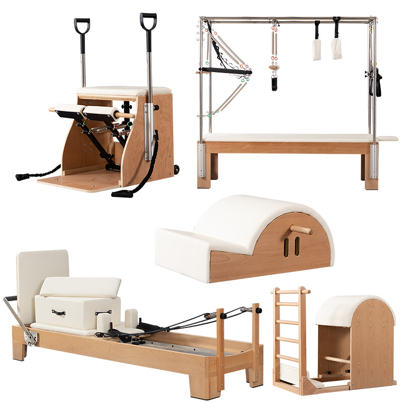 Pilates Beechwood Five-piece Set