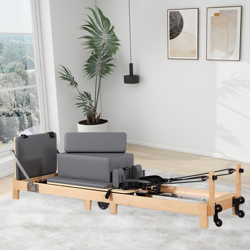 Maple Folding Pilates Reformer