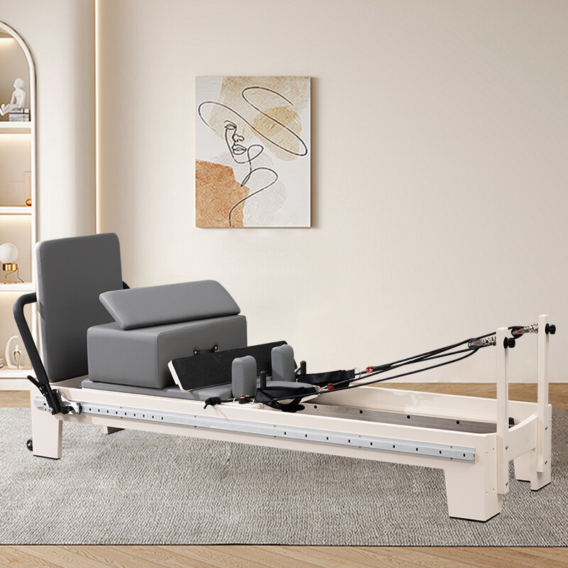 White Oak Full Track Pilates Reformer